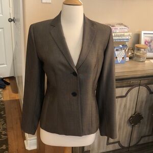 Ann Taylor brown suit jacket